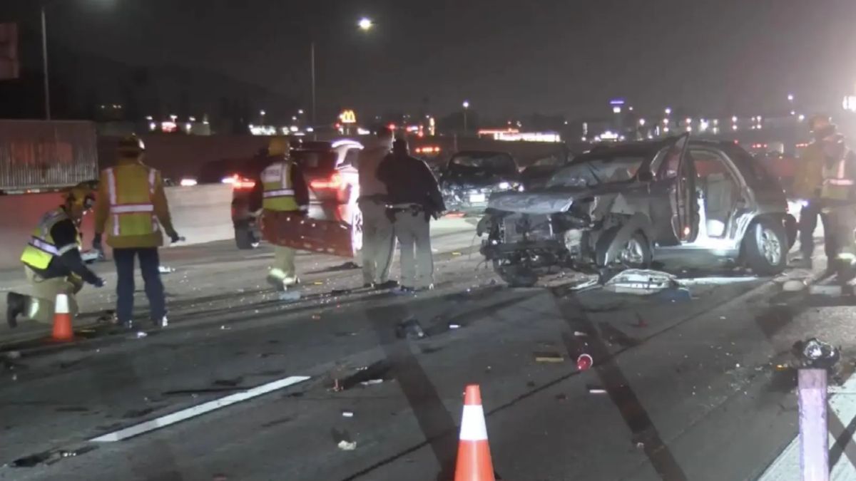 91 Freeway accident