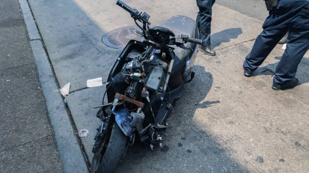 Harlem Scooter Crash
