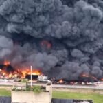 Parkersburg Warehouse fire